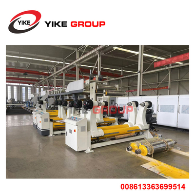 V5B / V6B Hydraulic Mill Roll Stand Ukuran 1400 - 2800 Mm Untuk Garis Karton
